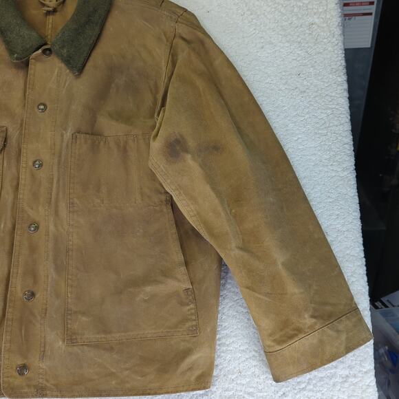 Filson Brown Military Field Jacket - Picture 5 of 14
